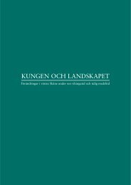 KUNGEN OCH LANDSKAPET - Uppåkra