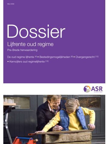Lijfrente: informatie oud regime - Poliservice