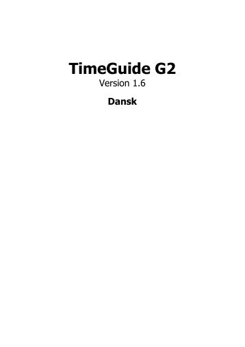 TimeGuide G2