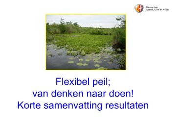 Middelpolder (chemische waterkwaliteit: -; oeverontwikkeling: ++)