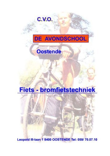 fiets – bromfietstechniek - Fietstoeren