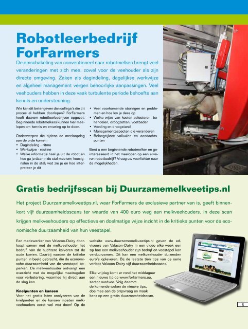 Klik hier om de complete brochure op te - For Farmers