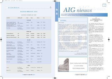 AIG-nieuws Nr. 64