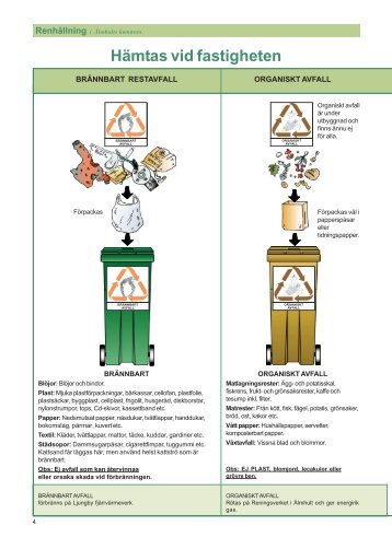 Sorterings guide - Älmhults kommun