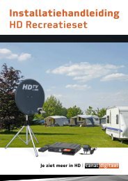 Installatiehandleiding HD Recreatieset - CanalDigitaal