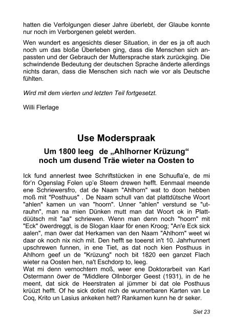 Bürgerpost 14, 2012 - Bürger- verein Ahlhorn