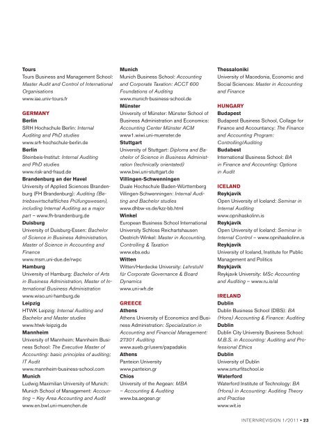 #1/2011 - Internrevisorerna - Hem