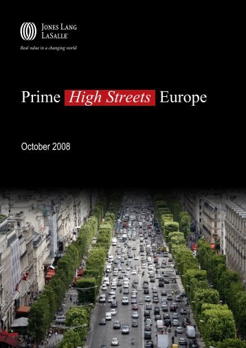 Prime High Streets Europe
