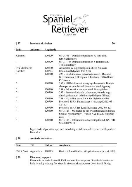 Protokoll 5 2012-08-15 - SSRK Småland