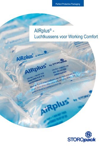 AIRplus Catalogus - Betrouwbare verpakking met Storopack