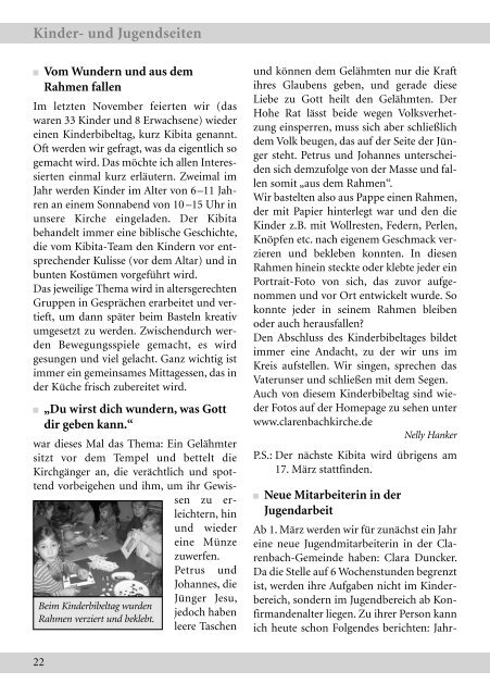 Gemeindebrief - Evangelische Clarenbach-Kirchengemeinde Köln ...