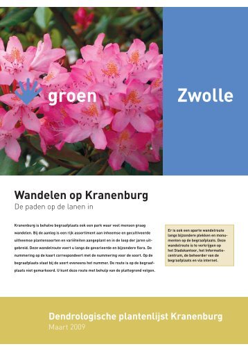 Groenvoorziening Kranenburg - Gemeente Zwolle