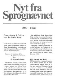 Nr. 2 - Dansk Sprognævn