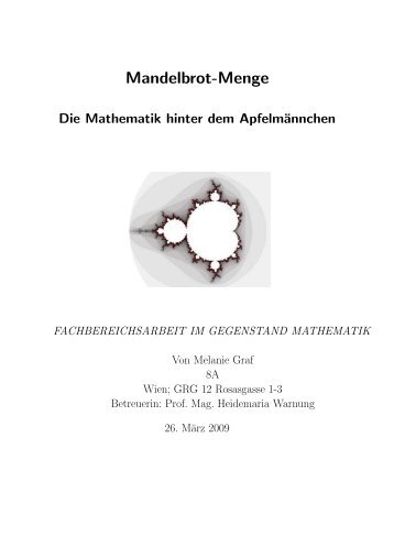 Mandelbrot-Menge - FIT - Rosasgasse