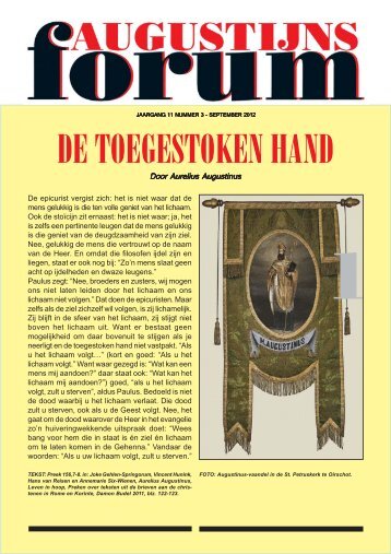 pdf nummer 3 van september 2012. - Orde der Augustijnen