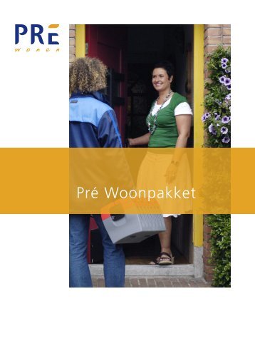Brochure Pré Woonpakket - Pré Wonen