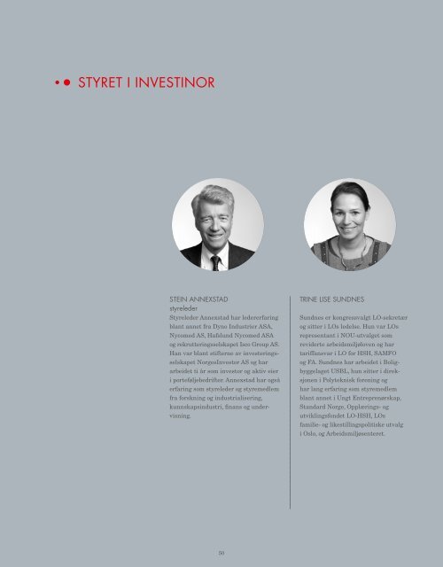 Årsrapport 2012 - Investinor