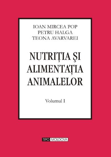 nutriţia şi alimentaţia animalelor - TipoMoldova