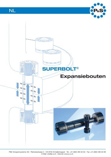 SUPERBOLT® Expansiebouten - Safe Tensioning System