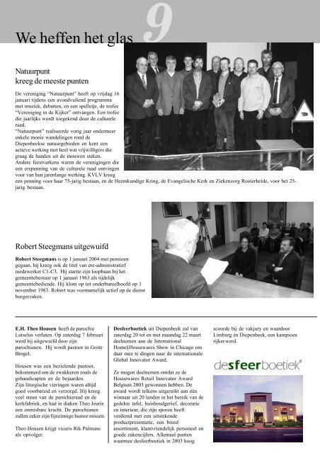 InfoDiepenbeek maart 2004 - Gemeente Diepenbeek