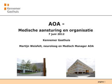 Medische aansturing en organisatie_deel 1 - acute opname afdeling