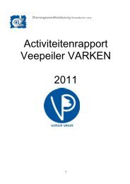 Activiteitenrapport Veepeiler VARKEN 2011 - DGZ