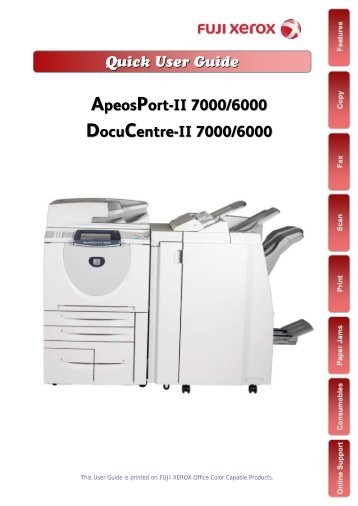 ApeosPort/ DocuCentre - II 6000/7000 - Fuji Xerox Malaysia