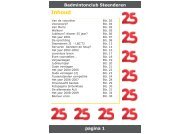 25 jaar!!! - BC Steenderen