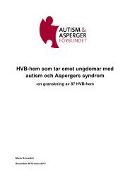 Granskning 87 HVB-hem - Autism