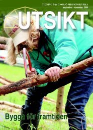 Utsikt nr 3 2009 - Gnosjö Missionsförsamling