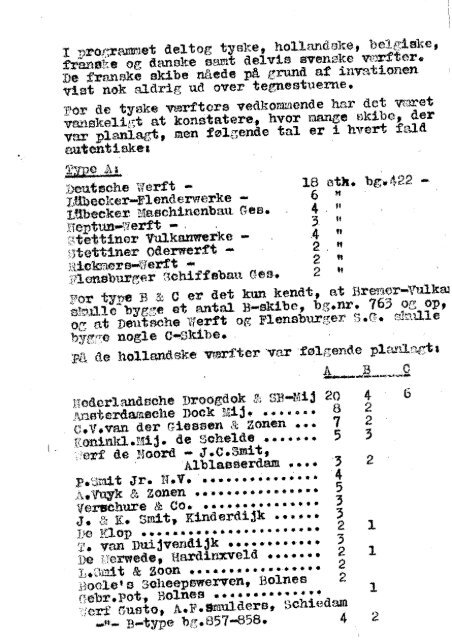 Hansaprogrammet 2. Verdenskrig