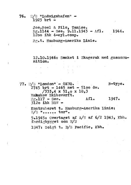 Hansaprogrammet 2. Verdenskrig