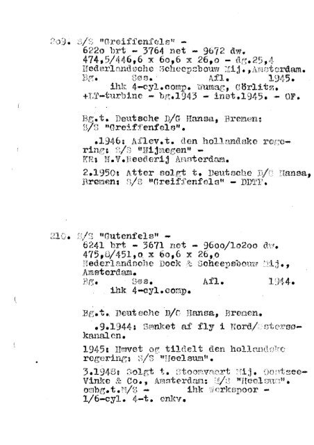 Hansaprogrammet 2. Verdenskrig