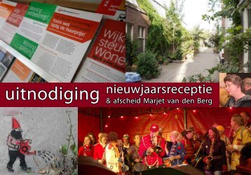 uitnodiging nieuwjaarsreceptie - Wijksteunpunt Wonen