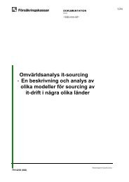 Omvärldsanalys it-sourcing - En beskrivning och ... - E-delegationen