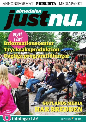 Ladda ner prislistan som PDF - Hela Gotland