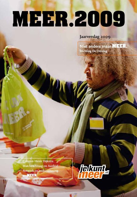 Jaarverslag 2009 - Stichting De Omslag