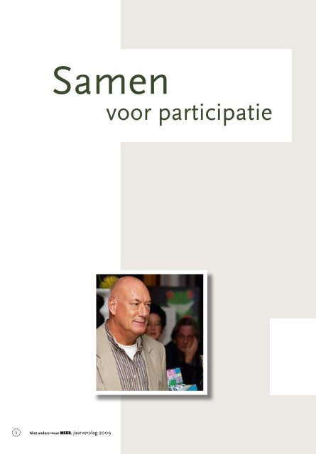 Jaarverslag 2009 - Stichting De Omslag