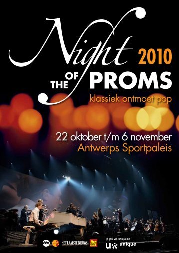 22 oktober t/m 6 november Antwerps Sportpaleis