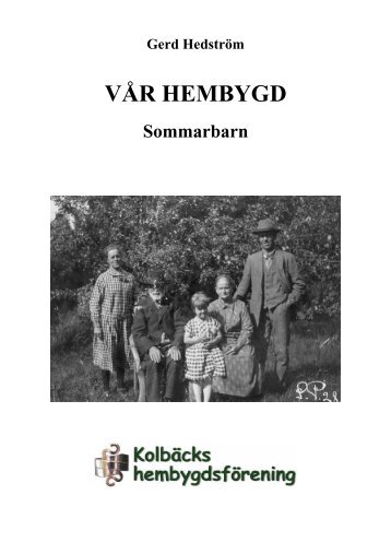 Sommarbarn - Kolbäcks hembygdsförening