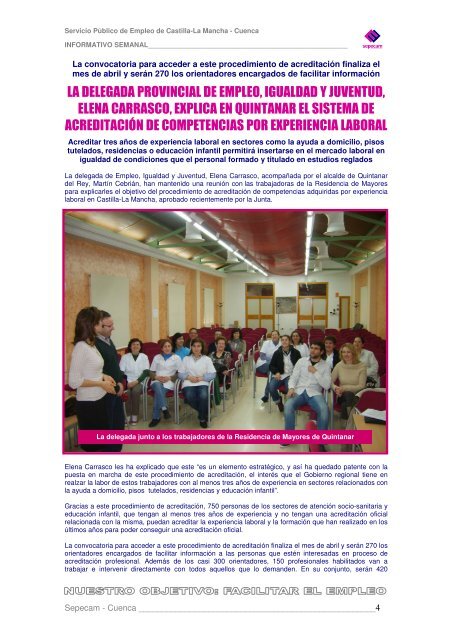 SEPECAM CUENCA BECAS - Empleo y Formación