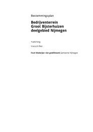 Bedrijventerrein Groot Bijsterhuizen deelgebied Nijmegen