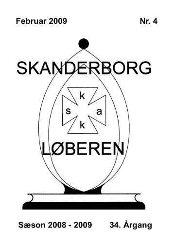 Februar 2009 Nr. 4 Sæson 2008 - Skanderborg Skakklub