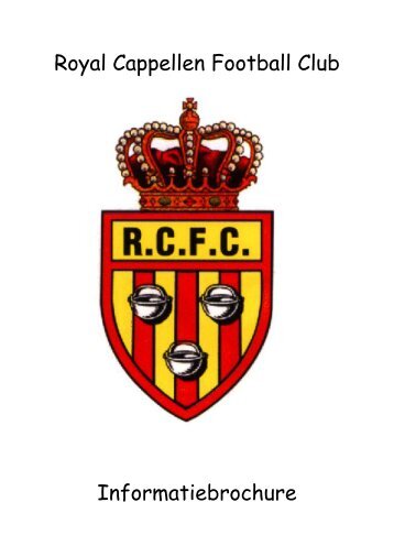 Onthaal brochure - Royal Cappellen Football Club