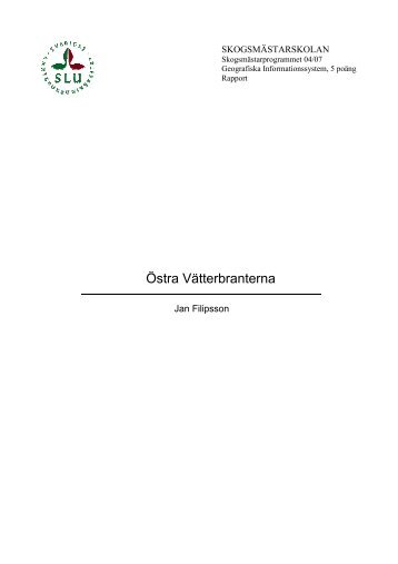 Trädmiljöer vid Östra Vätterbranterna (pdf, 801.7 KB)