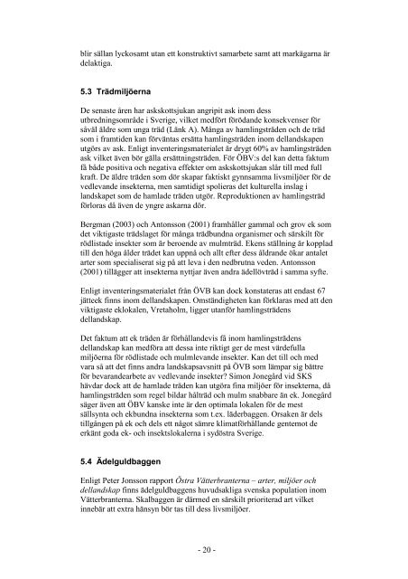 Trädmiljöer vid Östra Vätterbranterna (pdf, 801.7 KB)