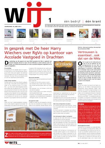 In gesprek met De heer Harry Wiechers over RgVo op kantoor ... - Wits