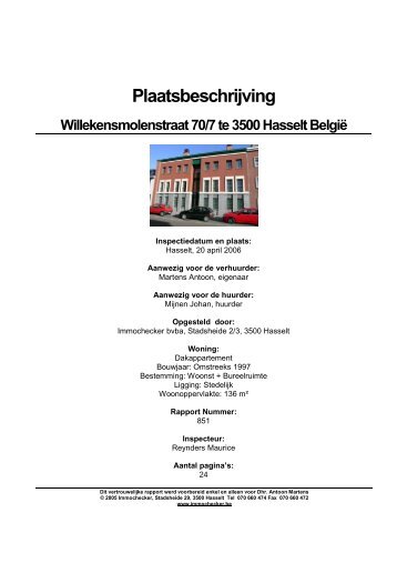 Plaatsbeschrijving