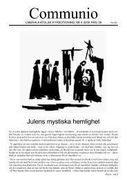 Julens mystiska hemlighet - Liberala katolska kyrkan