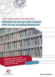 Pjece om arkitektur og energiforbrug - Videncenter for ...